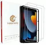 tigratigro[2Pz Pellicola in Vetro Temperato 10,2 Pollici per iPad 9 (2021),iPad 8 (2020),iPad 7 (2019) HD 9H durezza Super Trasparente[con strumenti facili da installare]