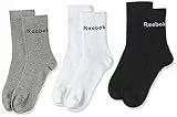 Reebok Active Core 3 Pairs Crew Calze Unisex adulto