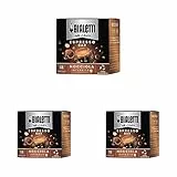 Bialetti Caffè d'Italia, Box 12 Capsule, Gusto Nocciola, Compatibili con Macchine Bialetti sistema chiuso, 100% Alluminio (Confezione da 3)