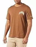 Champion Rochester 1919 City Exporer Crewneck S-S T-Shirt, Marrone (Bob), L Uomo