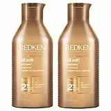 Redken All Soft Shampoo Professionale | Capelli Secchi Fragili | Formula professionale per capelli secchi e fragili, deterge delicatamente e dona idratazione e morbidezza
