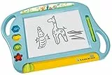Simba 109462219 - Tavola da disegno KikaNinchen, 4 timbri, penna magnetica, 45 cm, a partire da 3 anni