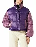 JACK & JONES Jxbeany Shine Puffer Jacket SN Giacca, Acai/Dettagli: Blocco, L Donna