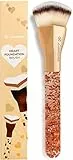 Pennello Fondotinta Liquido Trucco Cipria - Pennello Kabuki Viso, Perfetto Per Crema Minerale, Foundation, Polvere, Bronzer, Fard, Illuminante - Setole Sintetiche Di Qualità Professionale