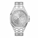 GUESS Orologio da polso donna GW0278G1, argento, Bracciale