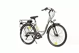 Nilox, E-Bike X7 f, Trekking Bike con Pedalata Assistita, 80 km di Autonomia, Fino a 25 km/h, Motore Bafang 36 V 250 W, Batteria al Litio LG da 36 V- 12.8 Ah, Copertoni Semi Tassellati 26' x 1.75'