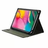 Trust Mobile Primo Custodia Folio Riciclata per Tablet da 10 Pollici, la Borsa è Realizzata Riciclando 6,5 Bottiglie PET, Cover Protettiva Universale con Funzione di Supporto - Verde