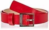 HUGO Haze Belt 2,5 cm Cintura, Bright Red621, 100 cm Donna