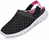 SAGUARO Donna Sandali Sabot Spiaggia Ciabatte Uomo Zoccoli da Casa Unisex Senza Lacci Sabot Estiva Senza Allacciatura Beach, Rosa 37