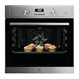 Electrolux SteamBake 600 Forno a vapore COD3S40X, multifunzione, forno da incasso, con funzione pizza, pulizia AquaClean, colore Inox Antimpronta