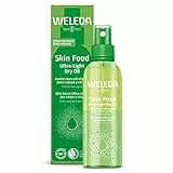 Weleda Skin Food Olio Secco Ultra Leggero, olio secco spray, non unge e si assorbe rapidamente, dona luminosità immediata e lascia la pelle più morbida (1X100 ml)