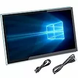Jun-Saxifragelec Per schermo Raspberry Pi 4, monitor touchscreen capacitivo HDMI da 5 pollici - Display LCD HD 800x600 (supporto Pi 4 e Pi 3 B +, Windows)