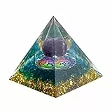 Geesui Piramide della Vita Cristallo Naturale Cristalli Curativi per la Protezione della Meditazione per Protezione da Campi Elettromagnetici e Energia Negativa Regalo per la Festa della Mamma
