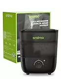 Oraimo Umidificatore ambiente, Top Fill, Umidificatore ultrasuoni a Nebbia Fredda per bambini e piante, senza BPA, con diffusore di oli essenziali 26dB umidificatore silenzioso, con luce 2.5L (Nero)