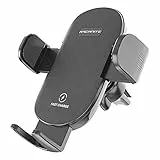 ARCANITE Supporto per Telefono Cellulare Advanced Air Vent con Ricarica Wireless Rapida per l'uso in Automobili. Ricarica Wireless Compatibile con iPhone, Android