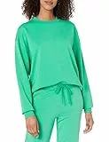 The Drop Margot, Felpa Larga a Girocollo, con Maniche Lunghe e Spalle Ampie da Donna, Small, Giada