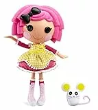 Lalaloopsy Crumbs Sugar Cookie 33cm con topolino-Bambola Pasticcera con vestito e scarpe intercambiabili rosa e gialli-Confezione riutilizzabile-Età: 3+ anni, Multicolore, 576884C3, Esclusivo Amazon