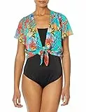 Desigual Top_amaranta Copricostume, Blu, M Donna