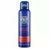Neutro Roberts, Deodorante Spray Uomo Asciutto, Senza Alcool, Essenza Legnosa, Fresco e Asciutto per 48 Ore, Deodorante Uomo, Dermatologicamente Testato, Flacone da 150 ml