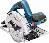 Bosch Professional Sega Circolare Manuale GKS 55+G (Profondità di Taglio fino a 63 mm, Guida Parallela)
