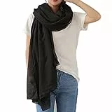 WKTRSM Sciarpa Cotone Donna Stola Scialle Morbido Sciarpa Inverno Grande Sciarpe Donna per Autunno e Inverno 180 * 120cm