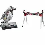 FEMI 911 EVO SEGATRICE TRONCATRICE PER LEGNO 305MM MOTORE 1600W INDUZIONE + FEMI MULTY 360 BANCO DA LAVORO PIEGHEVOLE E TRASPORTABILE IN ALLUMINIO PER TRONCATRICI E SEGATRICI