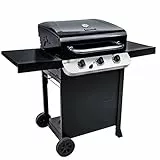 Char-Broil New Convective Series 310B - Grill Barbecue a Gas a 3 Fuochi, Finitura Nera