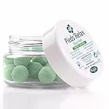 PIEDS’RELAX (MENTA) - Trattamento Pediluvio - 20 Biglie Effervescenti con Oli Essenziali Calmanti e Rinfrescanti - Origine: Francia