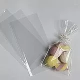 Virsus 100 Bustine cellophane 15x25 cm Sacchetti per Alimenti Buste per Confetti Biscotti Dolci 30 Micron