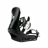 BURTON Freestyle Mens Snowboard Bindings Black Sz L (10+)