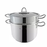 Tognana V5758Y2INSL Set Cuoci Spaghetti Grancucina, Alluminio, Argento, 22 cm, 3 unità