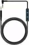 HENGYUE Cavo audio sostitutivo Cavo QC25 Cuffie sostitutive Controllo volume con microfono in linea Bose QuietComfort 25 /Soundtrue/Soundlink /QC35 ii OE2 AE2 QC15 Cuffie in-ear.