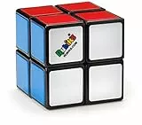 Rubik's Mini 2x2, Classico rompicapo ad Abbinamento di Colori 2x2, Giocattolo rompicapo Tascabile per allenare Il Cervello