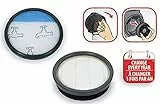 Rowenta - Kit di filtraggio aspirapolvere senza sacchetto Swift Power Cyclonic ZR904301, colore: Grigio