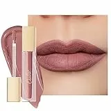 Oulac Rossetto Lunga Durata Matte - Nudo Liquido Rossetti, Idratante, Impermeabile, No transfer Matte Ink, Fino a 16H Tinta Labbra, Colore Intenso, Vegan, Cruelty-Free, 4.5ml, Gentle Kiss(M24)