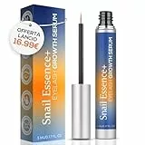 Siero Per La Crescita Delle Ciglia - Siero Ciglia Allungante con Estratti Botanici e Vitamine - Per Ottenere Ciglia Più Forti, Spesse e Voluminose, Senza Profumo e Senza Parabeni - 5ML