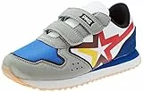 Primigi B&g Micro, Scarpe Da Ginnastica Bambini E Ragazzi, Bianco Royal Grigio, 28 EU