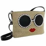 Camomilla Milano Borsa a Tracolla Mare Donna, Collezione Be Chic, Colore Nero