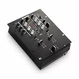 Numark M2 - Mixer scratch 2 Canali a Rack per DJ con EQ a 3 Bande, Ingresso Microfonico, Crossfader Sostituibile e Controlli Slope e Reverse