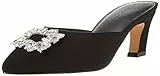 The Drop Ciabatte con fibbia Skylar da Donna, Gioiello Nero Incrostato, 39