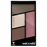 Wet n Wild - Color Icon Eyeshadow Quads - Palette Ombretti Piccola Makeup, con Mix di Finish Shimmer e Matte - Tenuta Estrema, Facile da Sfumare - Vegan - Sweet As Candy