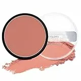 Boobeen Powder Blush Matte Blush, Palette di fard in crema di bellezza altamente pigmentati per creare un look naturale con guance arrossate, colori ricchi