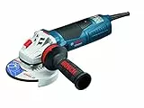 Bosch Professional 060179P002 Smerigliatrice Angolare GWS 19-125 CIE, Regolazione della Velocità, KickBack Stop, Confezione in Cartone, Multicolore, diam 125 mm
