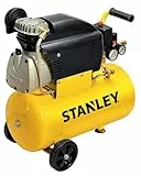 Stanley D211/8/24 Compressore 24 Litri 2Hp, 230 V, Giallo, 24 Kg