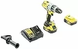 DEWALT DCD996P2-QW Trapano Avvitatore a Percussione, 3 Velocità, 5.0 Ah, Motore Brushless, con Doppia Batteria in Valigetta TSTAK, 18 V