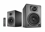 Wavemaster Two Neo Stone Gray - Sistema di Altoparlanti da Scaffale (60 W) con Streaming Bluetooth, Collegamenti Digitali e Telecomando a Infrarossi, per Tv/tablet/smartphone (66364) - Grigio Scuro