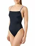 Tommy Hilfiger Costume da Bagno Donna Sportivo, Blu (Desert Sky), L