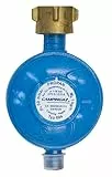 Regolatore di pressione del gas Campingaz 50 mbar 1 kg/h, per collegare un dispositivo a gas (grill a gas, ecc.) a una bombola del gas (5 kg e 11 kg)