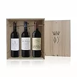 Marchesi Antinori, Cassetta in Legno 'Antinori Nel Chianti Classico' da 3 Bottiglie, Pèppoli - Chianti Classico Riserva - Villa Rosso
