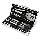 Cuisinart CGS-5020 Set Griglia Deluxe in Acciaio Inox (20 Pezzi)